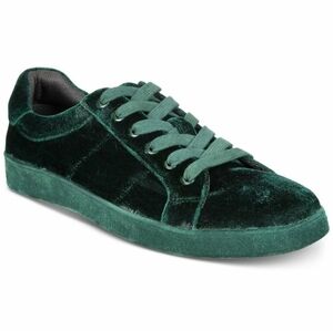 INC International Concepts Mens Brogan Velvet Lace Up Sneakers Green Men's Sz 13